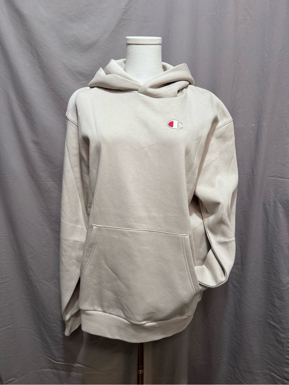 Champion Limited Edition Men's Hoodie in Beige  - Size S
